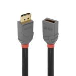 Lindy Cablu prelungitor Displayport Anthra Line 8K60Hz T-M 0.5m, Lindy L36495* (L36495)