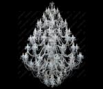 Glass LPS Lustra XXXL cristal Bohemia L11 006/108/1-A (L11 006/108/1-A)
