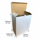 Paper Craft SET 20 cutii carton ondulat 27 cm x 23 cm x 12, 5 cm (Tip E 1, 5 mm)