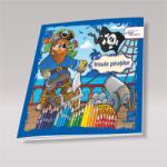 Editura Paper Dreams Carte de colorat si povesti - Insula Piratilor Carte de colorat
