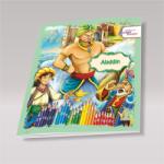 Editura Paper Dreams Carte de colorat si povesti - Aladdin Carte de colorat