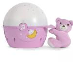 Chicco Proiector pentru bebeluși - lampă, Chicco, roz, 251215 (251215)