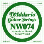 D'Addario NW 074 Coardă individuală pentru chitară
