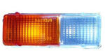 Autospeed Dispersor Lampa semnalizare fata Dacia 1310 in bara, partea dreapta, doar sticla Kft Auto (DISP1310-DR)