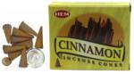 HEM Conuri Parfumate HEM Cinnamon - 20 g - Parfumul Abundentei Solare - Incense Cones - 1 Set
