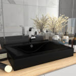 vidaXL 60x46 cm matt black (147030)