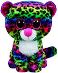 TY Toys Jucarie de plus TY Beanie Boos - Leopard colorat Dotty, 15 cm (TY37189)