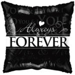 Conver Always and forever, párna alakú, fólia lufi, 43cm