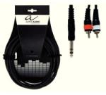 GEWA Basic Line Jack 6.3 Setereo - 2X RCA 3m