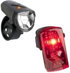 AXA Set lumini bicicleta LED Axa GreenLine 15 , 15 Lux, incarcare USB, lumina fata si lumina spate Kft Auto (5011572)