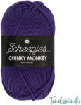 Scheepjes Chunky Monkey 2001 Deep Violet - mélylila akril fonal