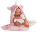 Antonio Juan puha tapintású baba unikornis köntössel 42 cm-es (50086)