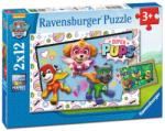 Ravensburger - Puzzle 2x12 Paul Patrol - 40 - 99 piese Puzzle