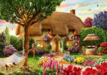 Bluebird Puzzle - Puzzle Cabana acoperita cu stuf - 1 000 piese Puzzle