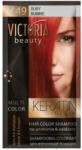 Victoria Beauty VICTORIA Keratin Therapy Hajszínező Sampon 40ml - V49 Rubinvörös