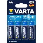 VARTA Long Life Power , AA , R6 , 4 Baterii / Set Baterii de unica folosinta