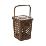 Casa Plastor Galeata patrata pentru compost, pereti perforati, 10 litri (E2-ECPA10) Compostator