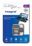 Integral microSDHC 32GB UHS-I/V30/U3 INMSDH32G-100V30