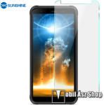 SUNSHINE Hydrogel TPU képernyővédő fólia - Ultra Clear, ÖNREGENERÁLÓ! - 1db, a teljes képernyőt védi - Blackview BV6300 / BV6300 Pro