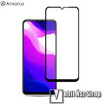 Amorus Xiaomi Mi 10 Lite 5G, Mi 10 Youth 5G, Mi 10 Lite Zoom, AMORUS üvegfólia, Full glue, Full cover, 0, 33mm, 9H, Fekete