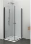 Sanotechnik Brava Black lengőajtó Easy Clean (BD90) - zuhanystore