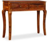 vidaXL Masă consolă din lemn masiv de sheesham, 90 x 32 x 76 cm (245159) Comoda