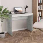 vidaXL Birou, gri beton, 90 x 40 x 72 cm, PAL (800382)