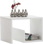 FMD Masă de cafea 2-în-1, 59, 1 x 35, 8 x 37, 8 cm, alb 632-001E (428763) Masa de cafea