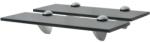 vidaXL Rafturi suspendate, 2 buc. , 30 x 10 cm, sticlă, 8 mm (3051502) Raft