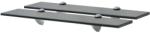 vidaXL Rafturi suspendate, 2 buc. , 50 x 20 cm, sticlă, 8 mm (3051528) Raft