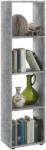 FMD Raft vertical cu 4 compartimente, alb 248-004E (428755) Biblioteca