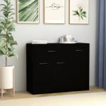 vidaXL Servantă, negru, 88 x 30 x 70 cm, PAL (800676) Comoda