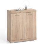 FMD Dulap cu 2 uși, stejar, 80 x 34, 9 x 89, 9 cm 4020-001E (428700) Garderoba