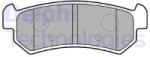 DELPHI set placute frana, frana disc DELPHI LP1910 (LP1910)