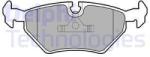 DELPHI set placute frana, frana disc DELPHI LP555 (LP555)