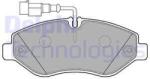 DELPHI set placute frana, frana disc DELPHI LP2043 (LP2043)
