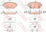 TRW set placute frana, frana disc TRW GDB3617 (GDB3617) - automobilus
