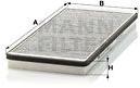 Mann-filter Filtru, aer habitaclu MANN-FILTER CUK 3858 (CUK 3858)