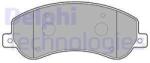 DELPHI set placute frana, frana disc DELPHI LP2257 (LP2257)