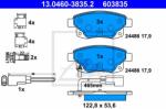 ATE set placute frana, frana disc ATE 13.0460-3835.2 (13.0460-3835.2)