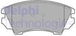 DELPHI set placute frana, frana disc DELPHI LP2081 (LP2081)