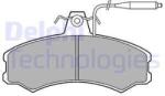 DELPHI set placute frana, frana disc DELPHI LP378 (LP378)