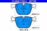 ATE set placute frana, frana disc ATE 13.0460-7169.2 (13.0460-7169.2)