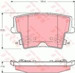 TRW set placute frana, frana disc TRW GDB4135 - automobilus