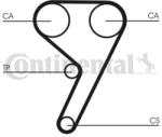 Continental Ctam Set curea de distributie CONTINENTAL CTAM CT881K1 (CT881K1) - automobilus