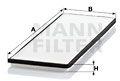 Mann-filter Filtru, aer habitaclu MANN-FILTER CU 4251 (CU 4251)