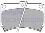 DELPHI set placute frana, frana disc DELPHI LP743 (LP743)