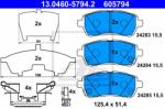 ATE set placute frana, frana disc ATE 13.0460-5794.2 (13.0460-5794.2)