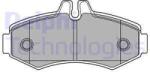 DELPHI set placute frana, frana disc DELPHI LP1425 (LP1425)
