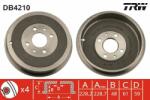 TRW Tambur frana TRW DB4210 (DB4210) - automobilus